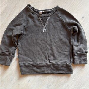 VGUC CHILDHOODS CLOTHING crewneck pullover SZ 18-24 months dark gray